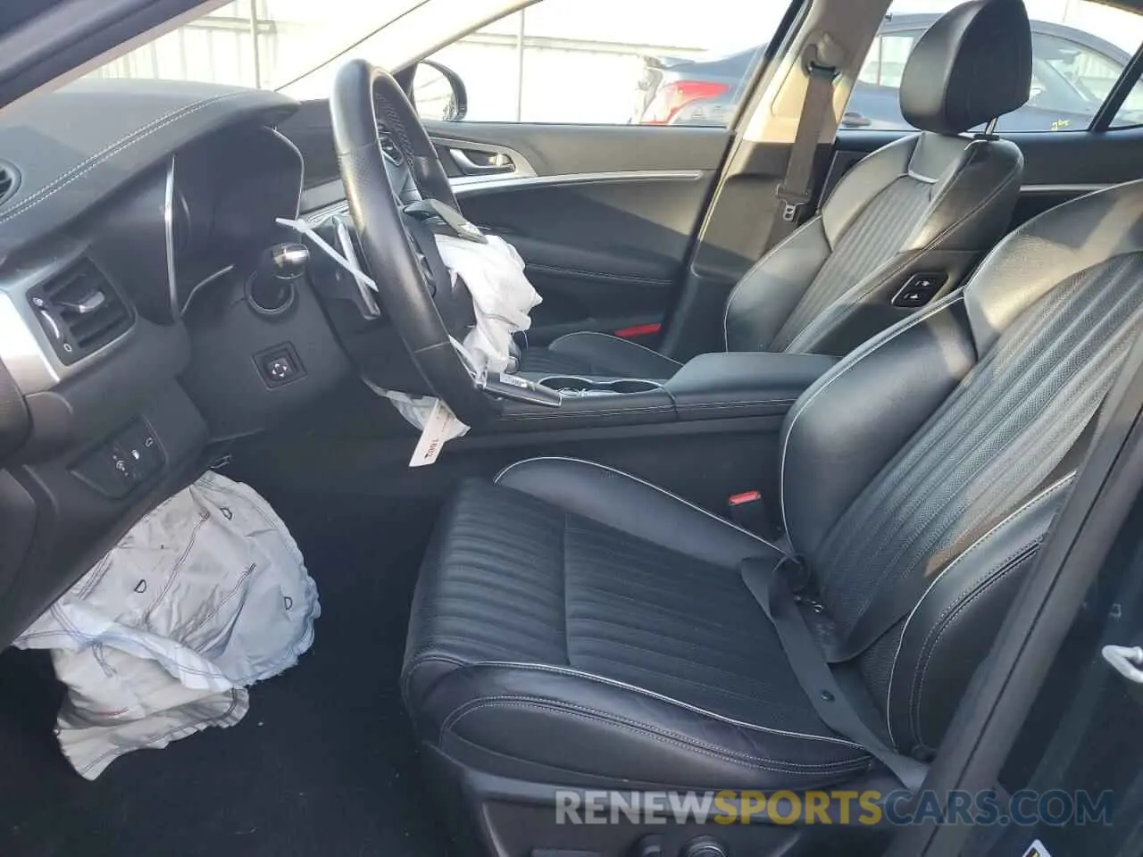 7 fotografías del automóvil dañado KMTG34TA7NU089729 GENESIS G70 BASE 2022