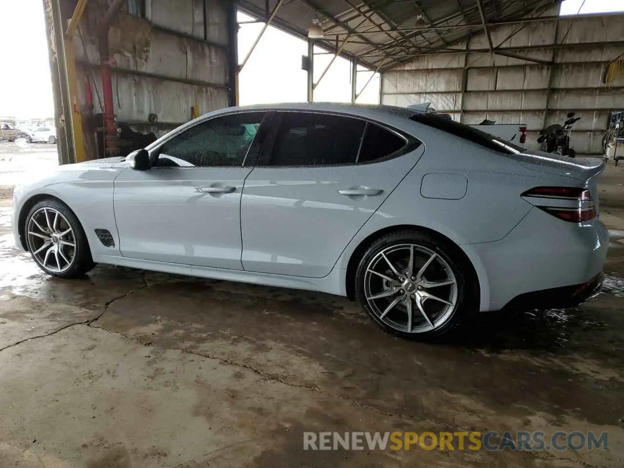 2 fotografías del automóvil dañado KMTG34TA7NU101491 GENESIS G70 BASE 2022