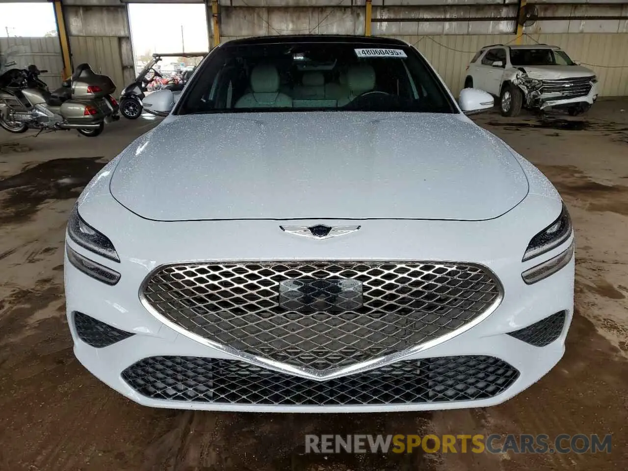 5 fotografías del automóvil dañado KMTG34TA7NU101491 GENESIS G70 BASE 2022