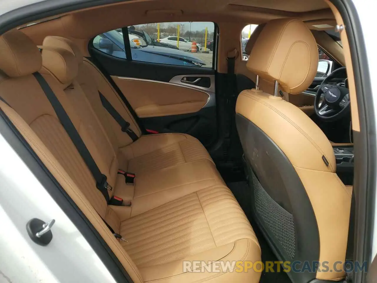 10 fotografías del automóvil dañado KMTG34TAXNU092852 GENESIS G70 BASE 2022