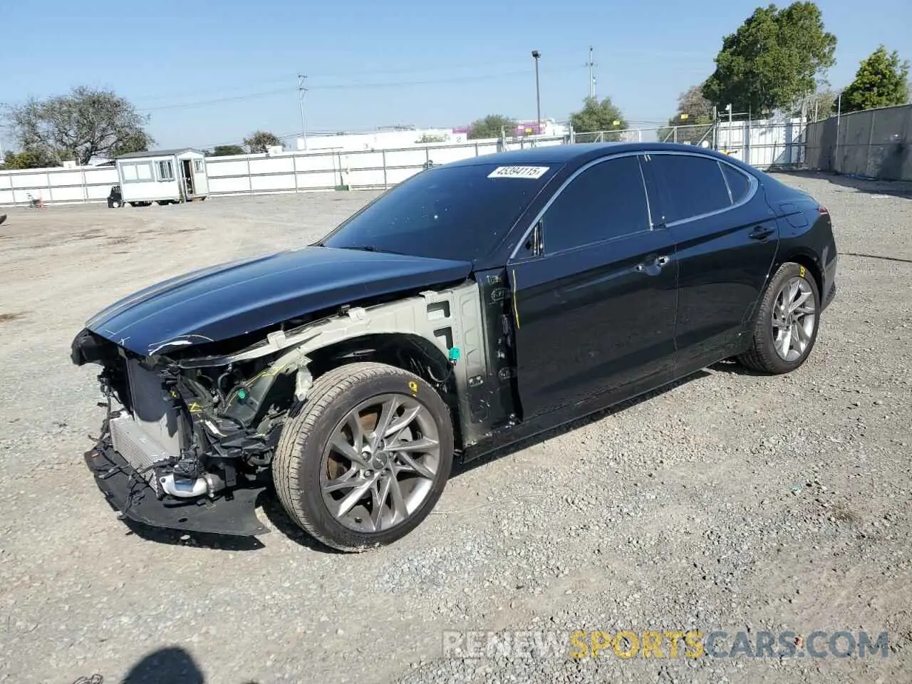 1 fotografías del automóvil dañado KMTG34TAXNU093905 GENESIS G70 BASE 2022