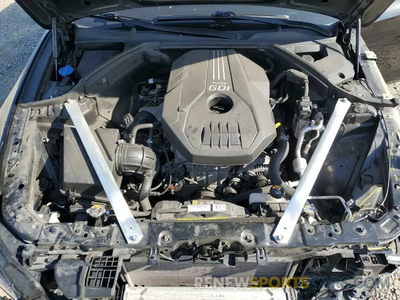 11 fotografías del automóvil dañado KMTG34TAXNU093905 GENESIS G70 BASE 2022