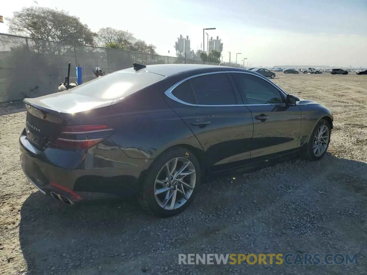3 fotografías del automóvil dañado KMTG34TAXNU093905 GENESIS G70 BASE 2022