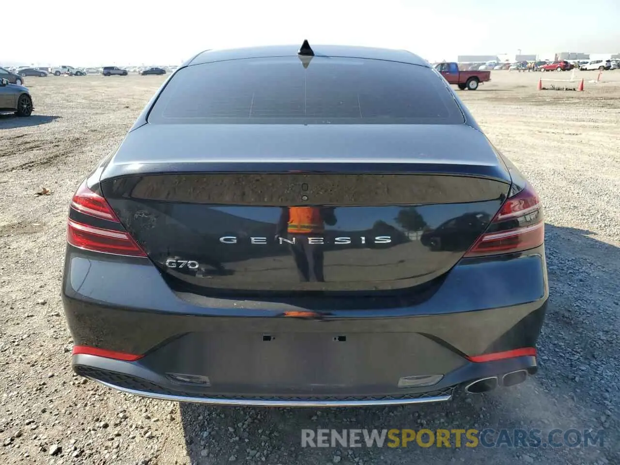 6 fotografías del automóvil dañado KMTG34TAXNU093905 GENESIS G70 BASE 2022