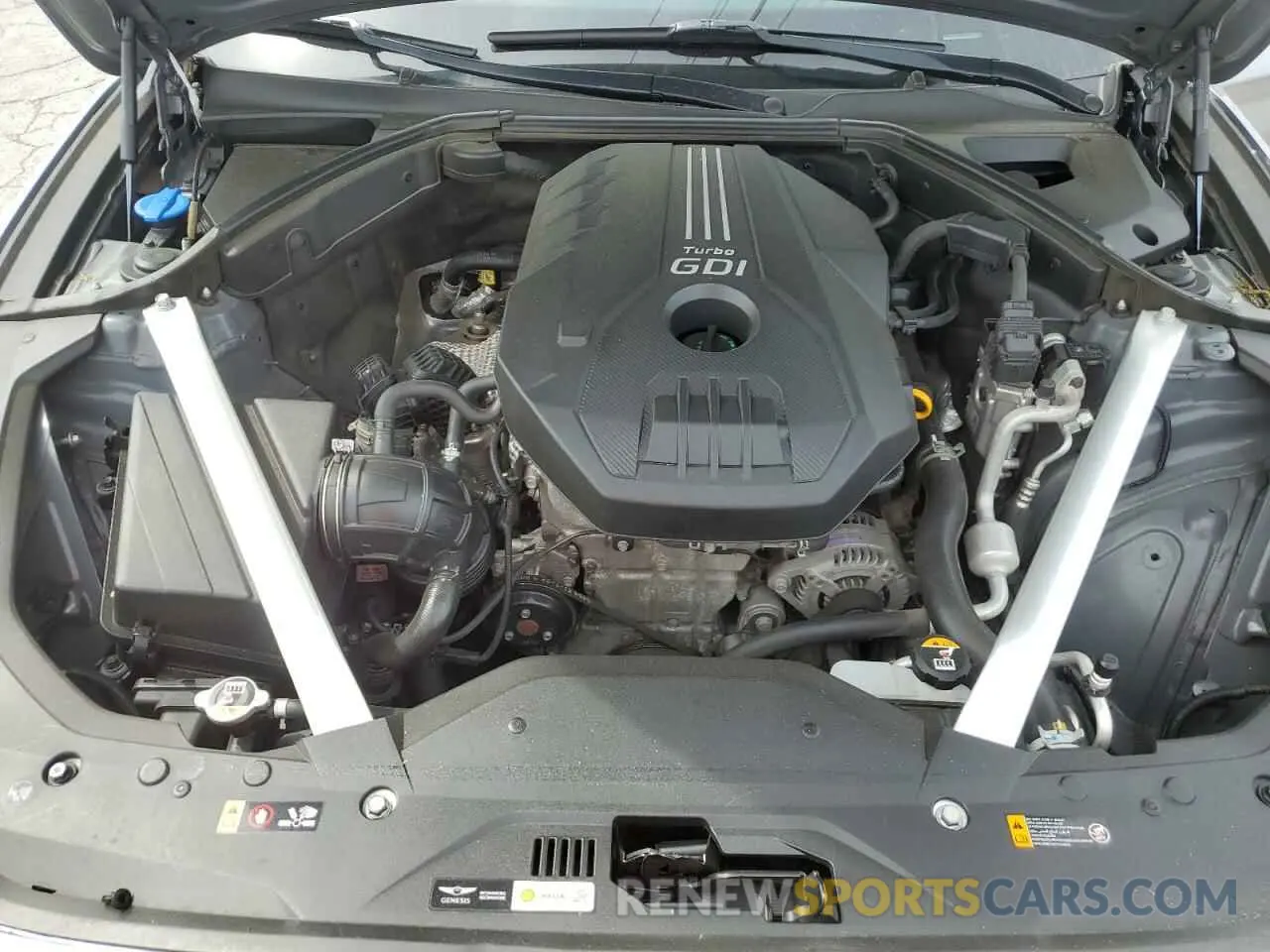 11 fotografías del automóvil dañado KMTG34TAXNU094262 GENESIS G70 BASE 2022