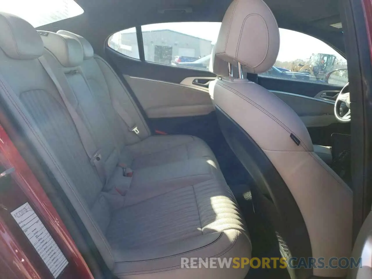 10 fotografías del automóvil dañado KMTG54TE1NU093868 GENESIS G70 BASE 2022