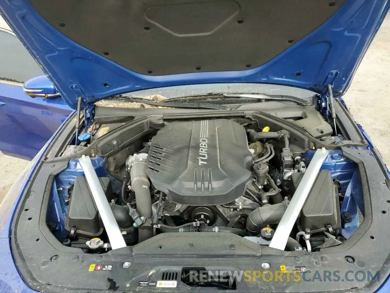 11 fotografías del automóvil dañado KMTG54TE1NU094180 GENESIS G70 BASE 2022