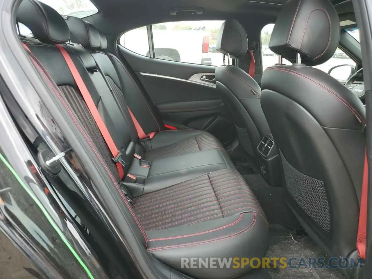 10 fotografías del automóvil dañado KMTG54TE2NU081955 GENESIS G70 BASE 2022
