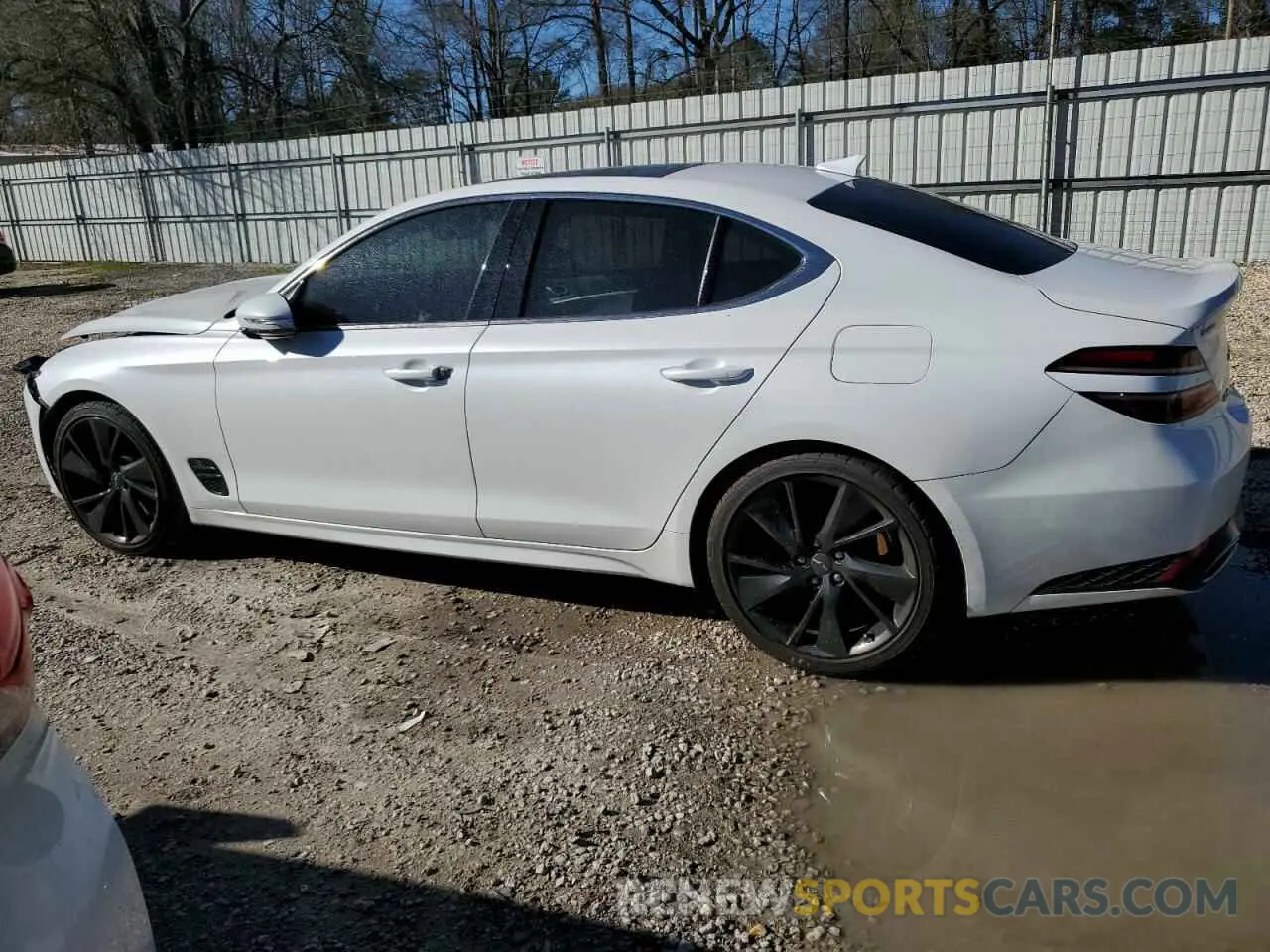2 fotografías del automóvil dañado KMTG54TE3NU084590 GENESIS G70 BASE 2022