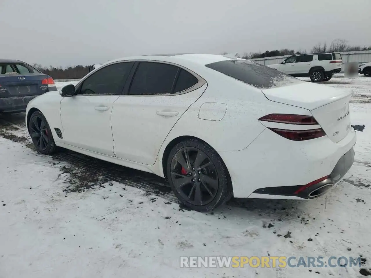 2 fotografías del automóvil dañado KMTG54TE5NU083165 GENESIS G70 BASE 2022