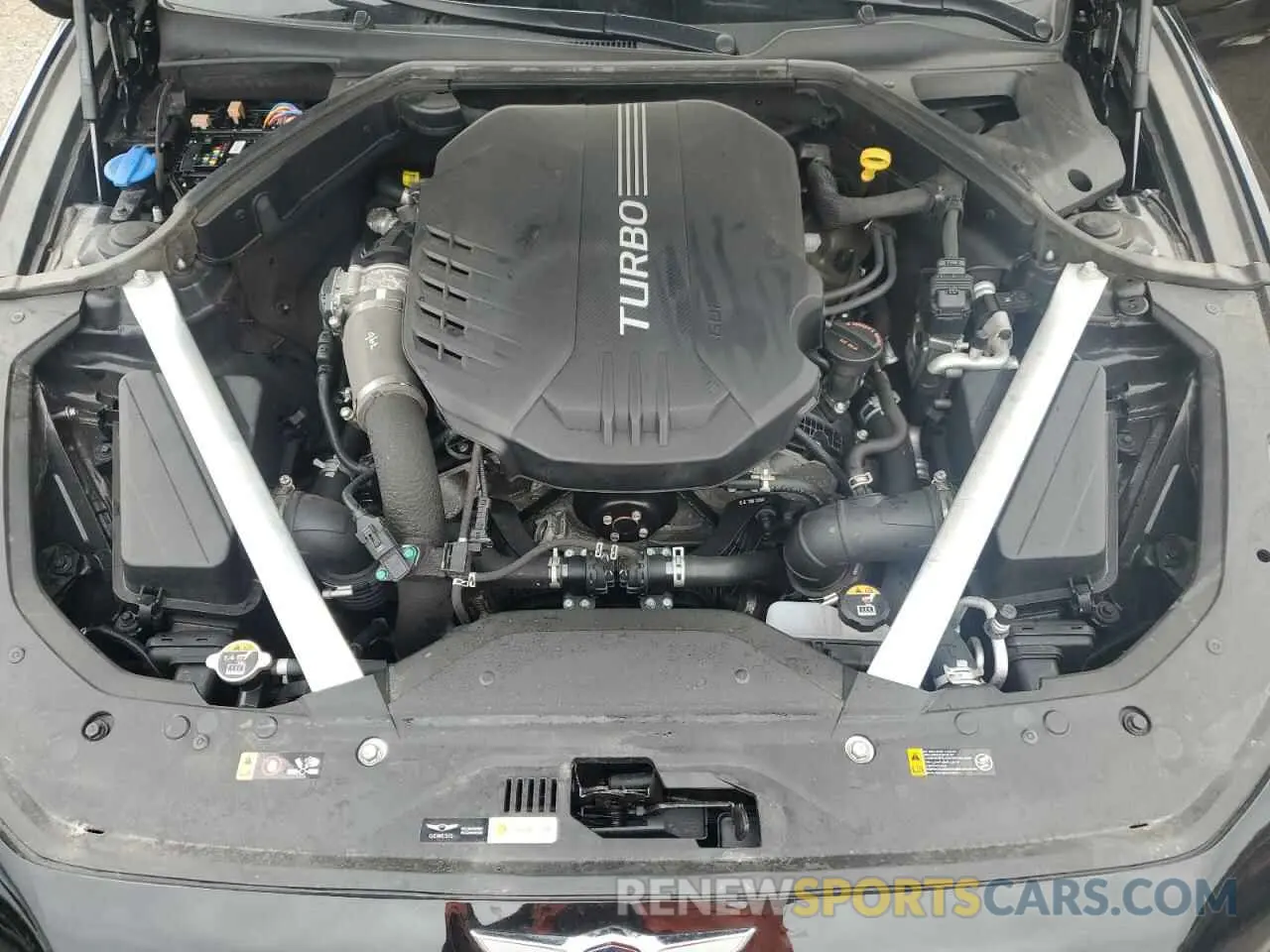 11 fotografías del automóvil dañado KMTG54TE5NU102507 GENESIS G70 BASE 2022