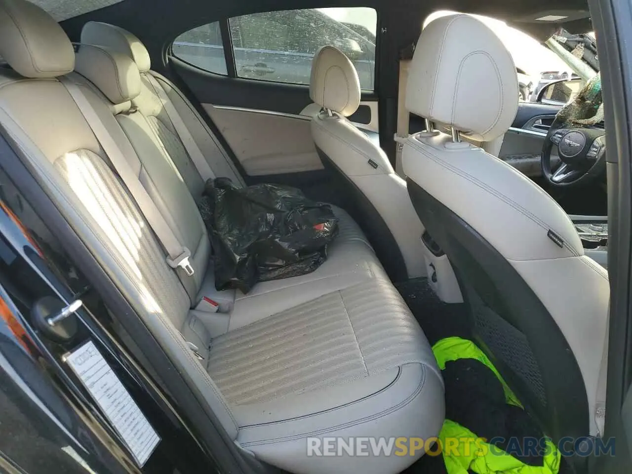 10 fotografías del automóvil dañado KMTG54TE6NU094854 GENESIS G70 BASE 2022