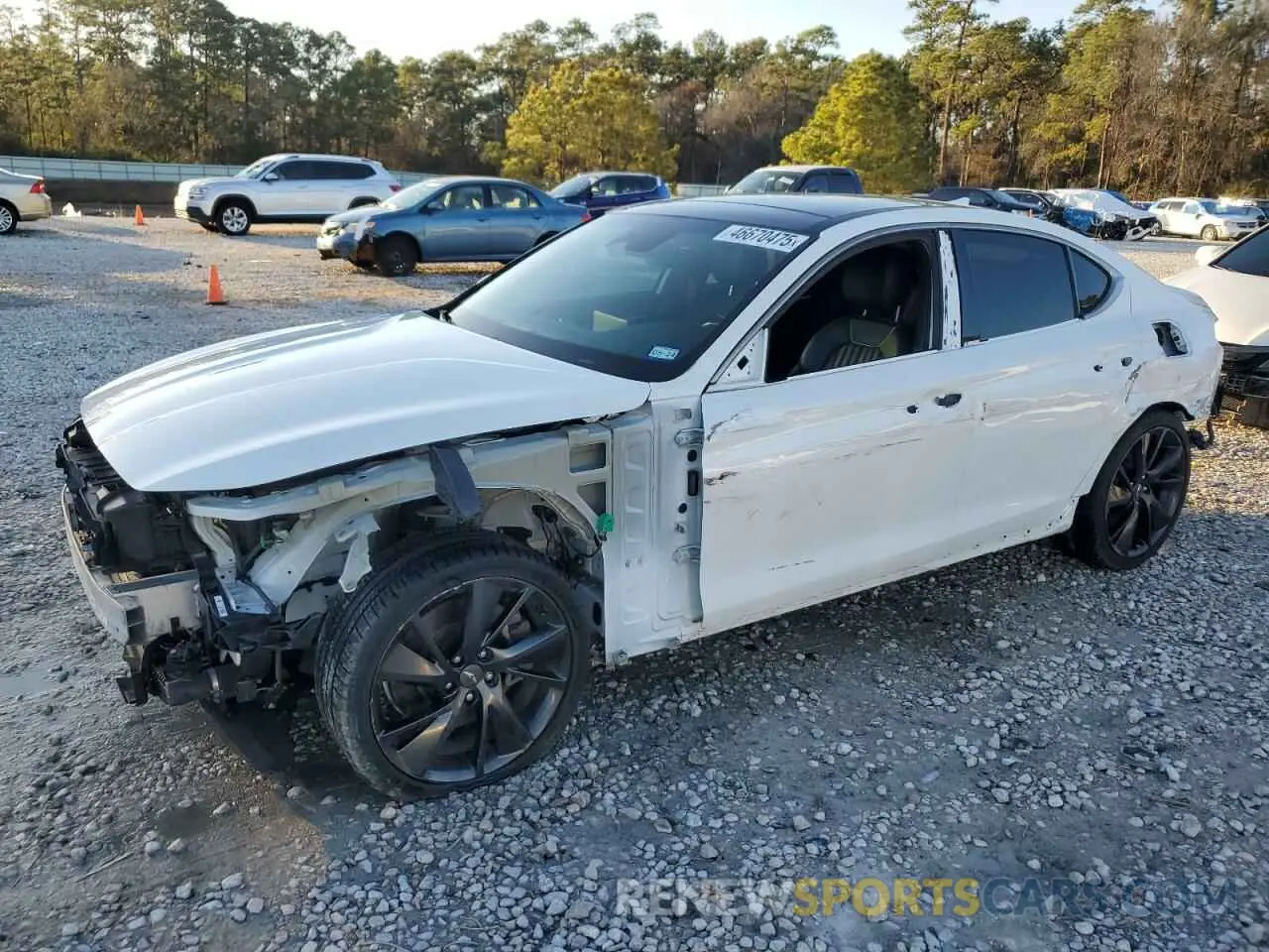1 fotografías del automóvil dañado KMTG54TE7NU082034 GENESIS G70 BASE 2022