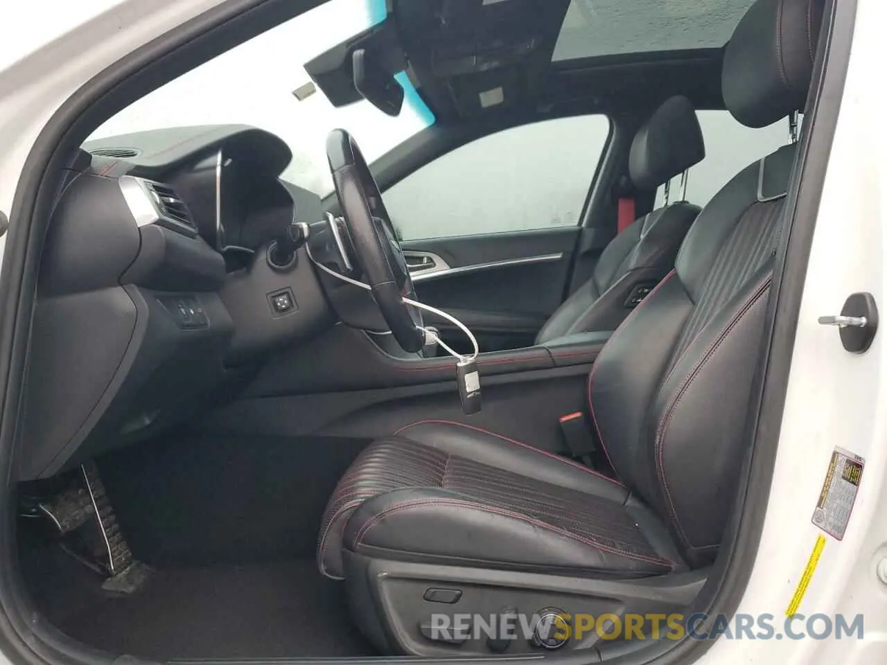 7 fotografías del automóvil dañado KMTG54TE7NU082034 GENESIS G70 BASE 2022
