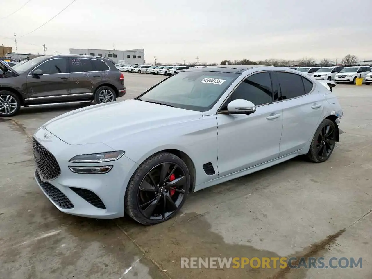 1 fotografías del automóvil dañado KMTG54TE7NU085709 GENESIS G70 BASE 2022
