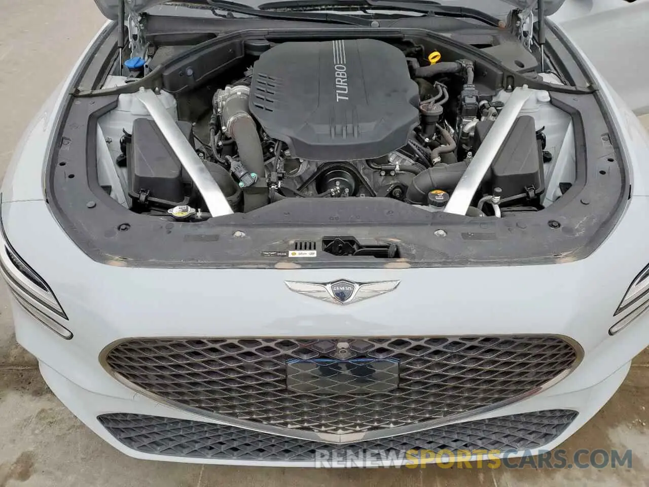 11 fotografías del automóvil dañado KMTG54TE7NU085709 GENESIS G70 BASE 2022