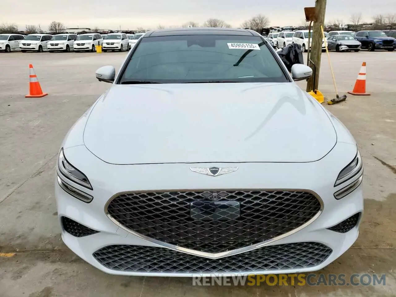 5 fotografías del automóvil dañado KMTG54TE7NU085709 GENESIS G70 BASE 2022