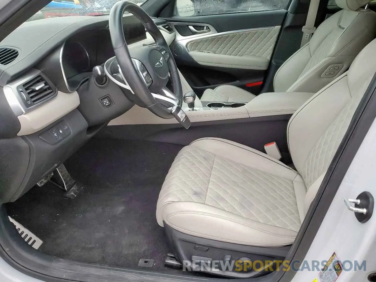 7 fotografías del automóvil dañado KMTG54TE7NU085709 GENESIS G70 BASE 2022