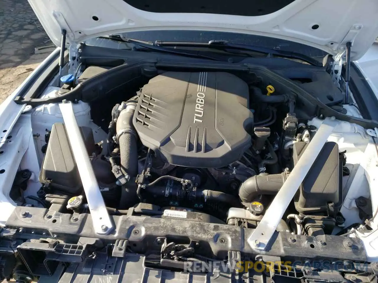 12 fotografías del automóvil dañado KMTG54TE7NU104131 GENESIS G70 BASE 2022