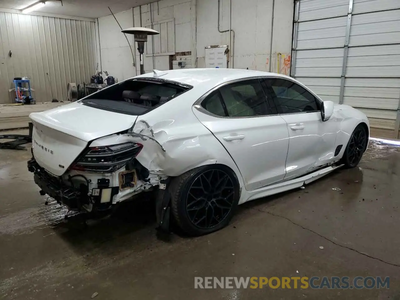 3 fotografías del automóvil dañado KMTG54TE8NU094869 GENESIS G70 BASE 2022