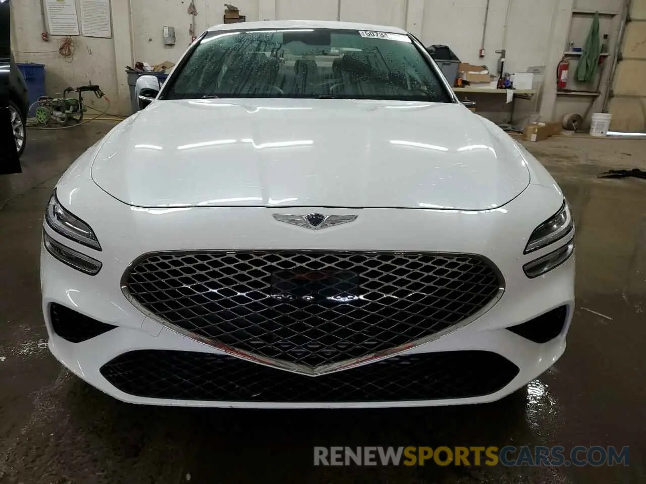 5 fotografías del automóvil dañado KMTG54TE8NU094869 GENESIS G70 BASE 2022