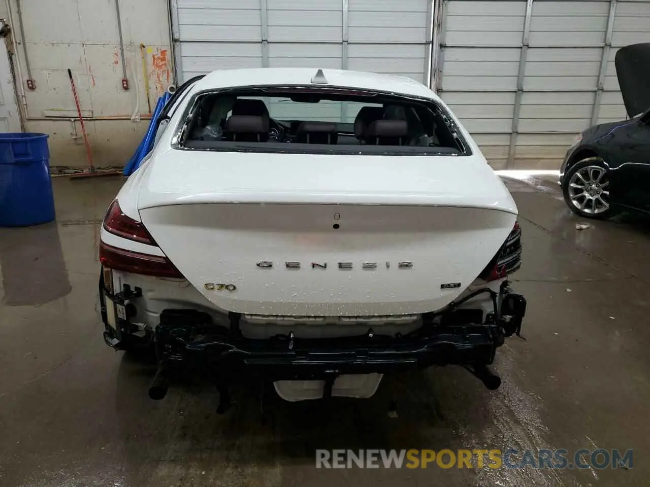 6 fotografías del automóvil dañado KMTG54TE8NU094869 GENESIS G70 BASE 2022