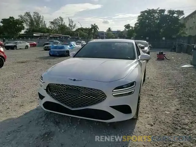 11 fotografías del automóvil dañado KMTG34TA0PU134125 GENESIS G70 BASE 2023