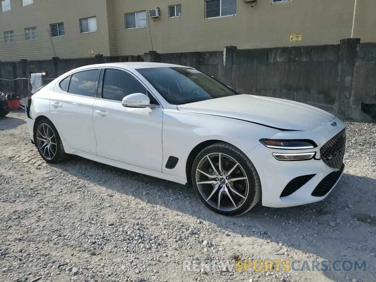 4 fotografías del automóvil dañado KMTG34TA0PU134125 GENESIS G70 BASE 2023