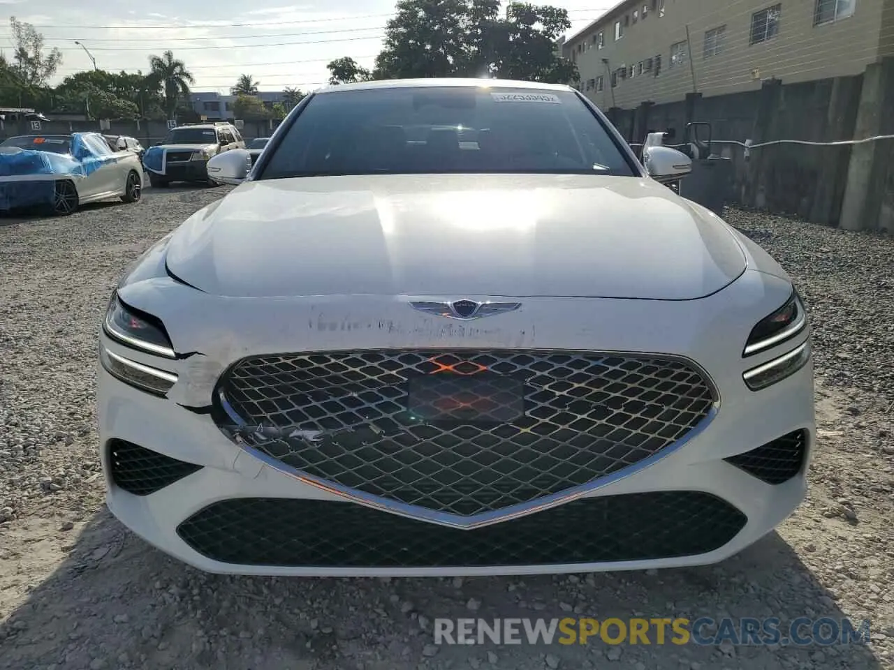 5 fotografías del automóvil dañado KMTG34TA0PU134125 GENESIS G70 BASE 2023