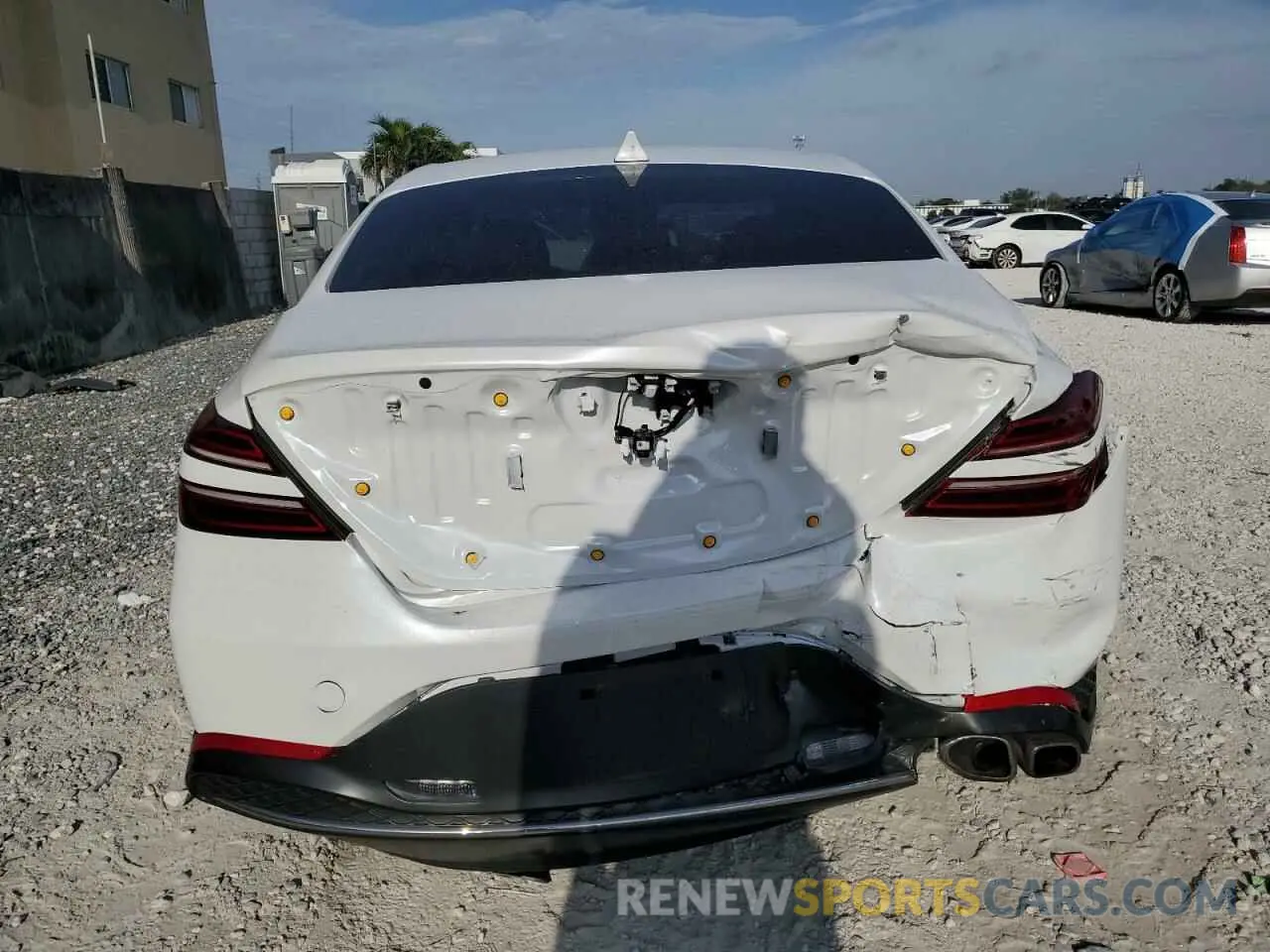 6 fotografías del automóvil dañado KMTG34TA0PU134125 GENESIS G70 BASE 2023