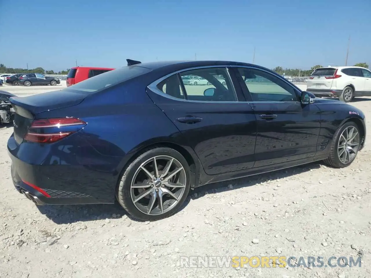3 fotografías del automóvil dañado KMTG34TA2PU121795 GENESIS G70 BASE 2023