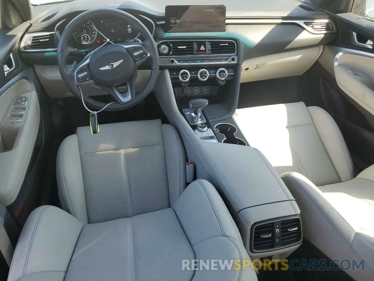 8 fotografías del automóvil dañado KMTG34TA2PU121795 GENESIS G70 BASE 2023