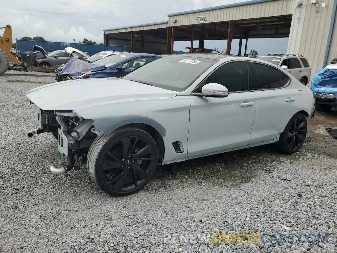 1 fotografías del automóvil dañado KMTG34TA3PU114905 GENESIS G70 BASE 2023