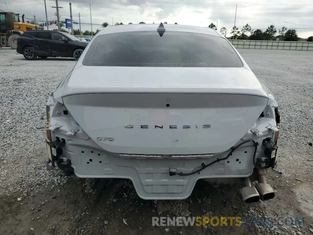 6 fotografías del automóvil dañado KMTG34TA3PU114905 GENESIS G70 BASE 2023