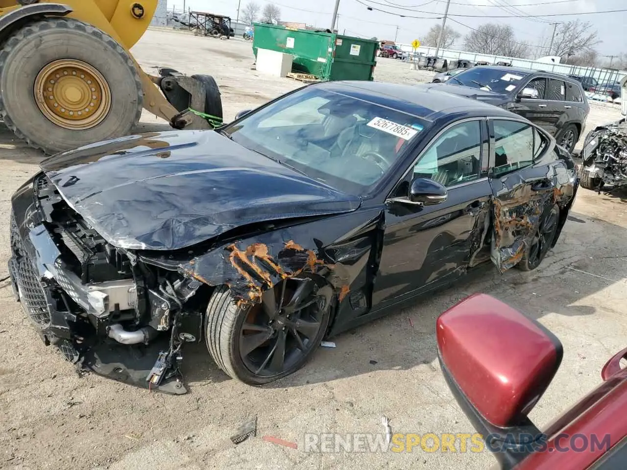 1 fotografías del automóvil dañado KMTG34TA4PU111219 GENESIS G70 BASE 2023