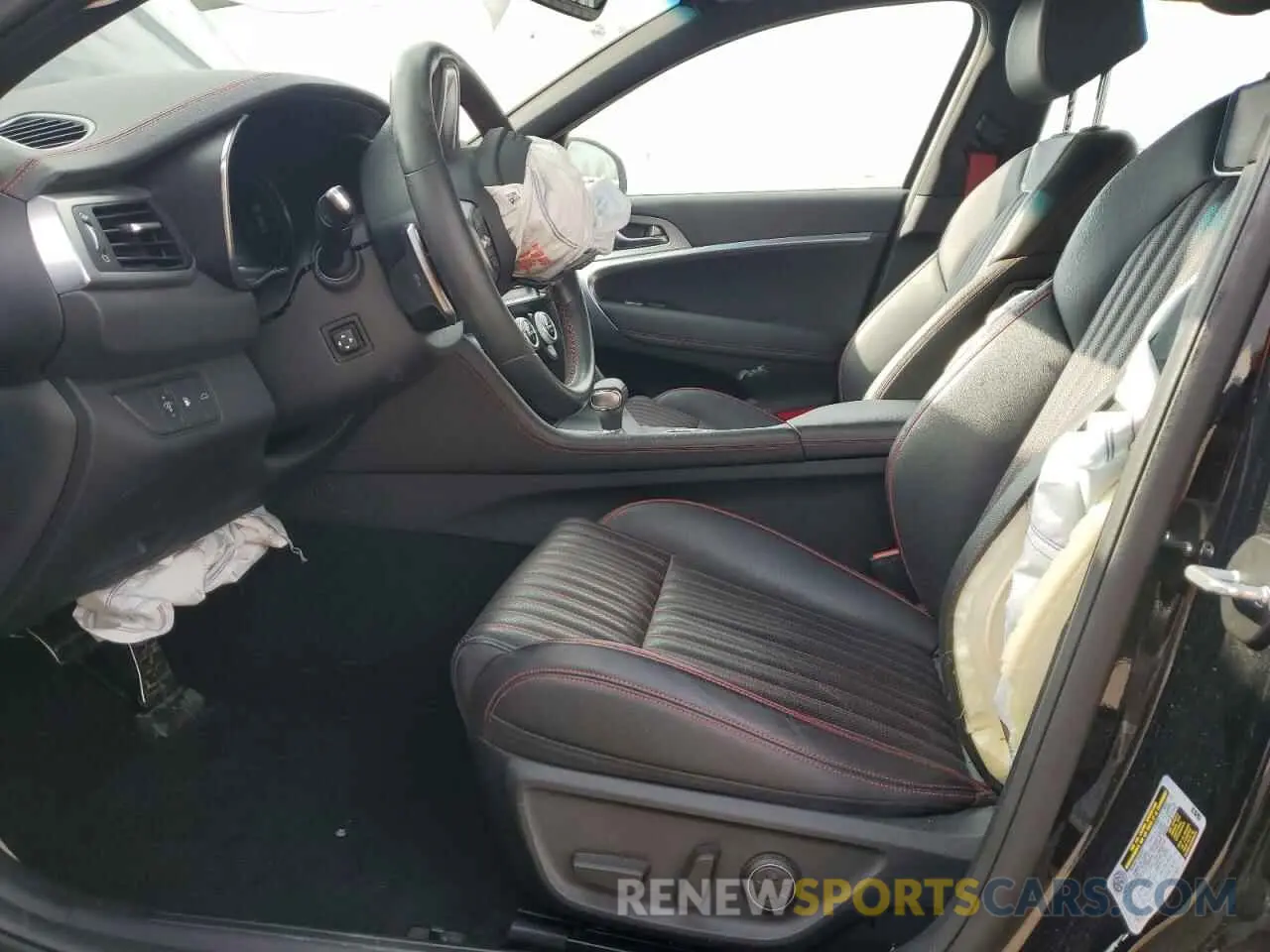 7 fotografías del automóvil dañado KMTG34TA4PU111219 GENESIS G70 BASE 2023