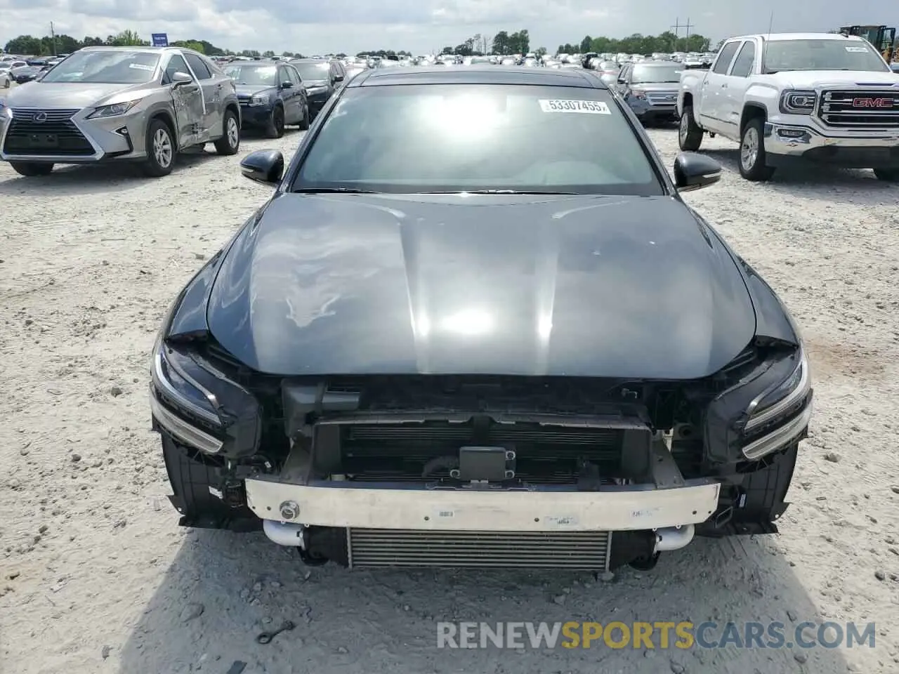 5 fotografías del automóvil dañado KMTG34TA4PU120566 GENESIS G70 BASE 2023