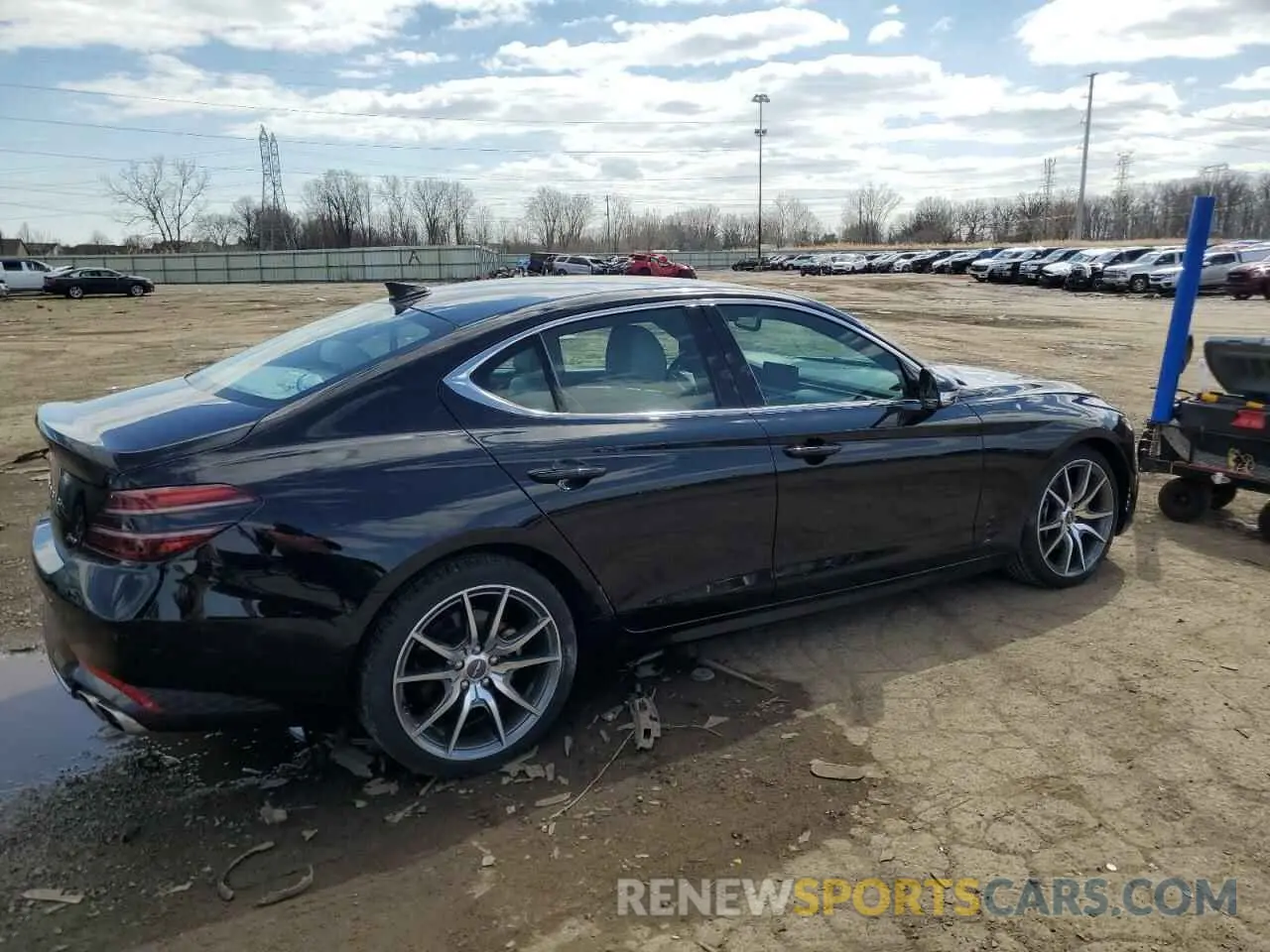 3 fotografías del automóvil dañado KMTG34TA4PU121426 GENESIS G70 BASE 2023