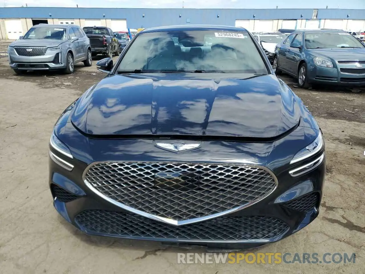 5 fotografías del automóvil dañado KMTG34TA4PU121426 GENESIS G70 BASE 2023