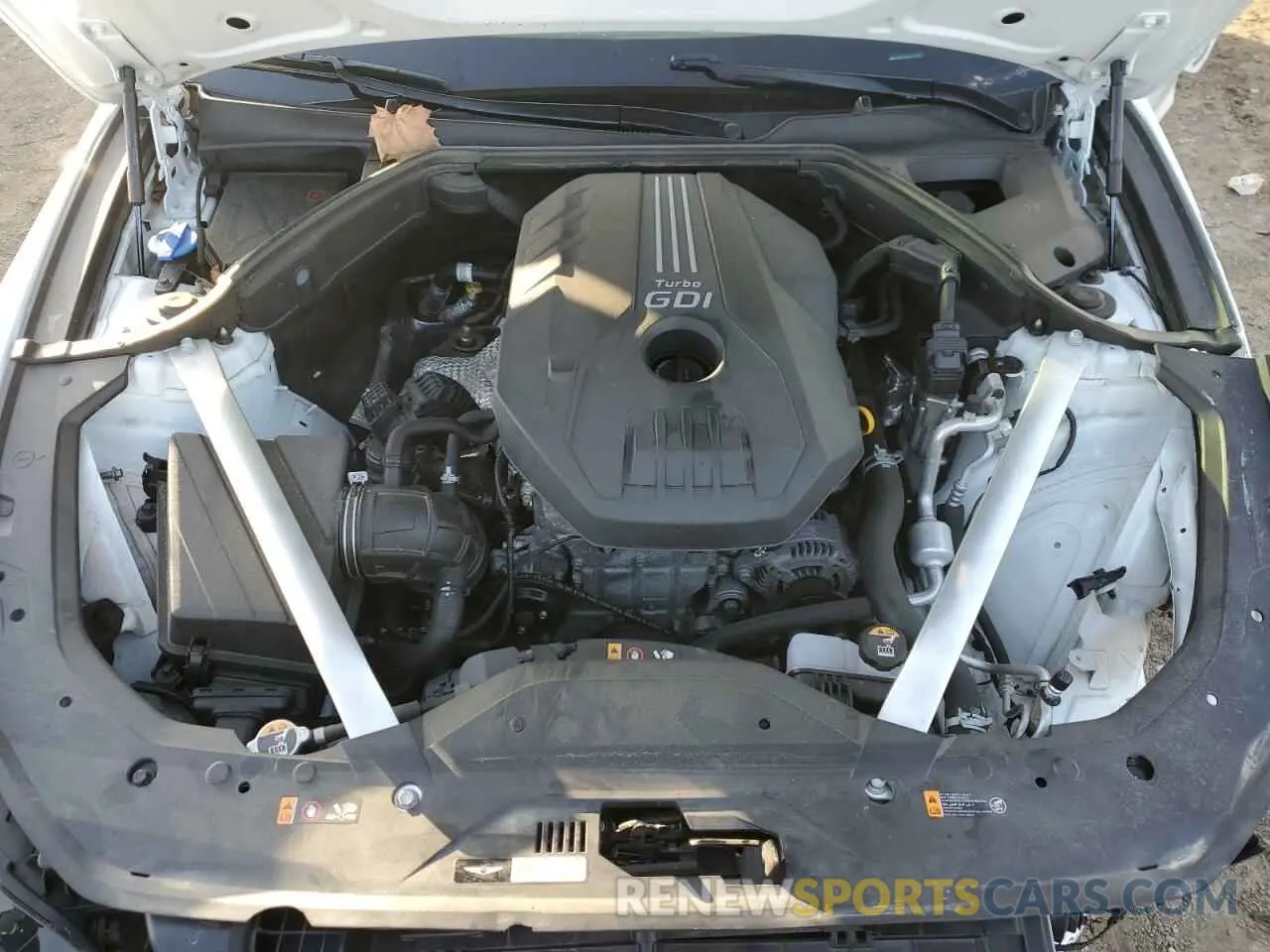 11 fotografías del automóvil dañado KMTG34TA4PU131888 GENESIS G70 BASE 2023