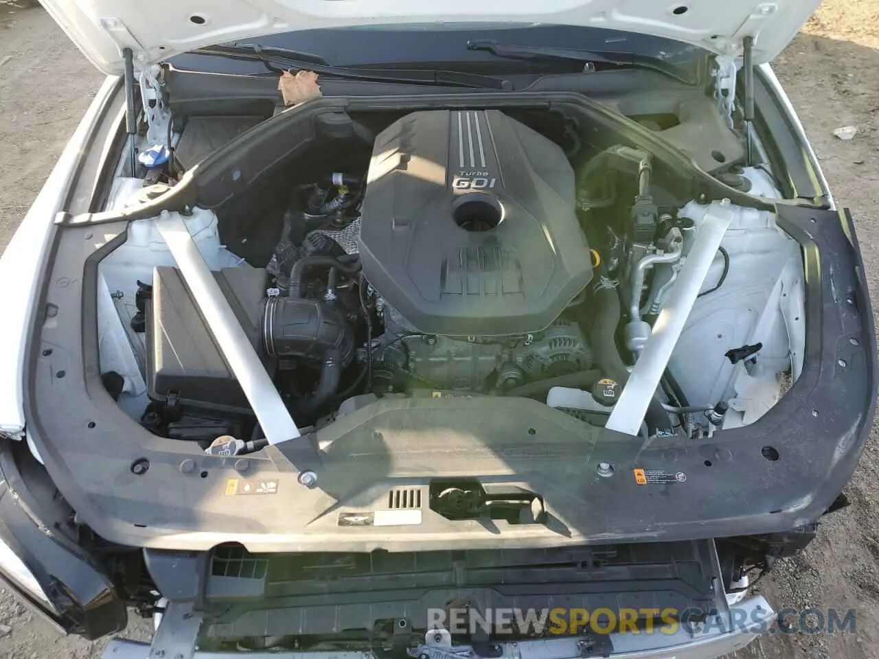 8 fotografías del automóvil dañado KMTG34TA4PU131888 GENESIS G70 BASE 2023