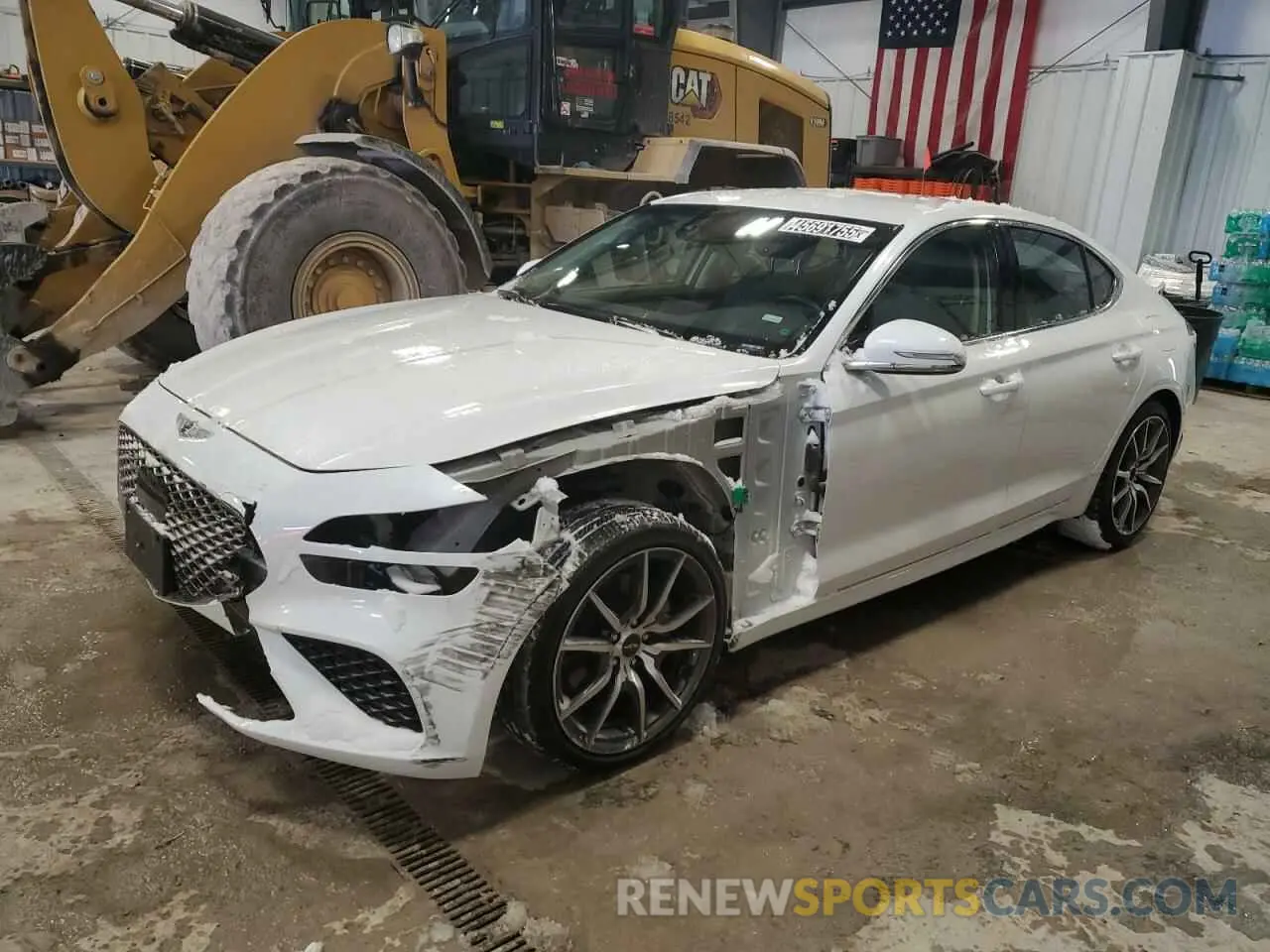 1 fotografías del automóvil dañado KMTG34TA5PU125937 GENESIS G70 BASE 2023