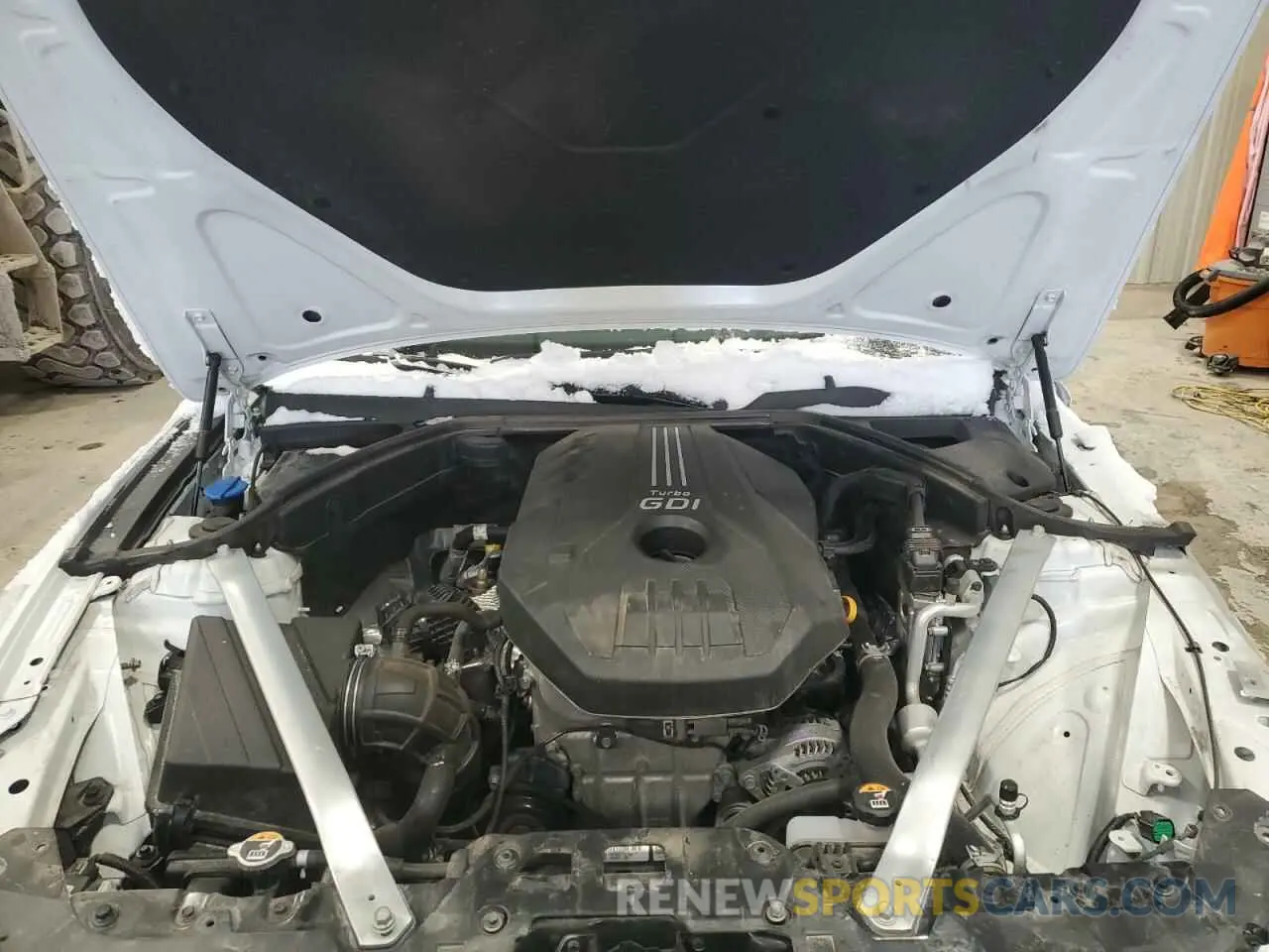 11 fotografías del automóvil dañado KMTG34TA5PU125937 GENESIS G70 BASE 2023