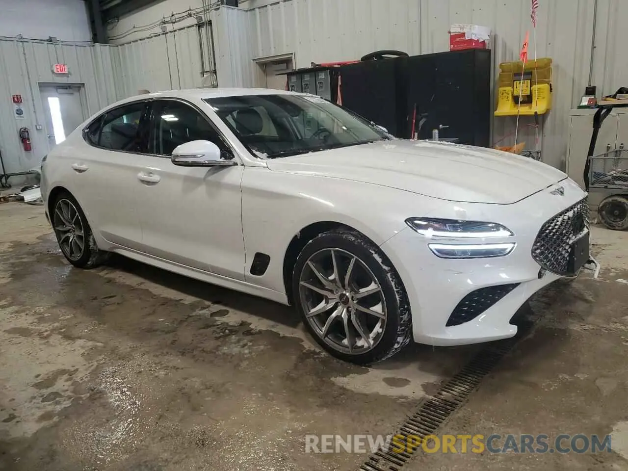 4 fotografías del automóvil dañado KMTG34TA5PU125937 GENESIS G70 BASE 2023