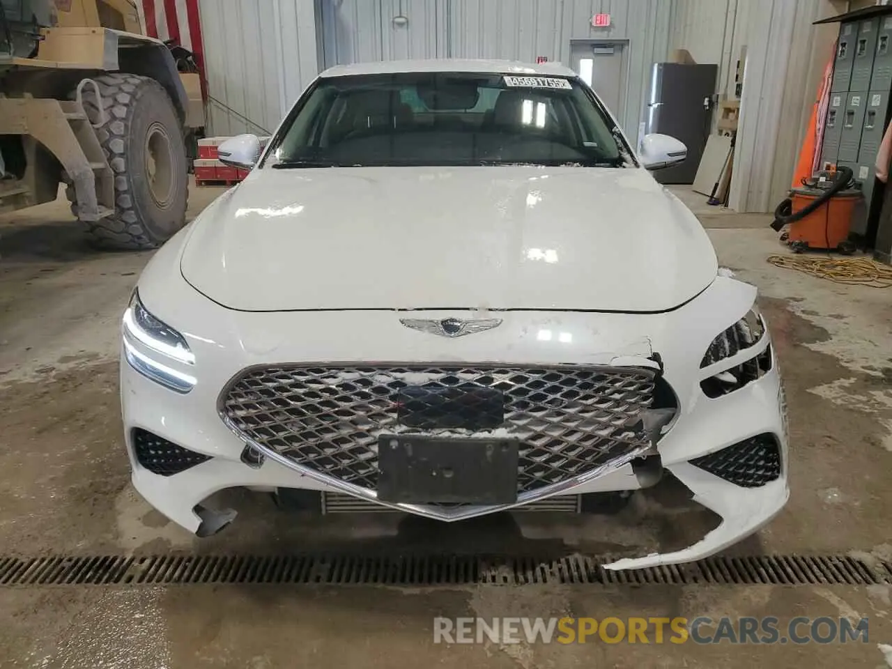 5 fotografías del automóvil dañado KMTG34TA5PU125937 GENESIS G70 BASE 2023
