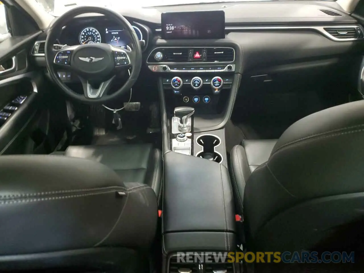 8 fotografías del automóvil dañado KMTG34TA5PU125937 GENESIS G70 BASE 2023