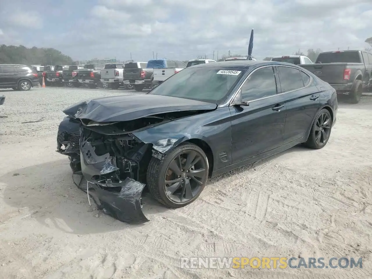 1 fotografías del automóvil dañado KMTG34TA6PU111867 GENESIS G70 BASE 2023