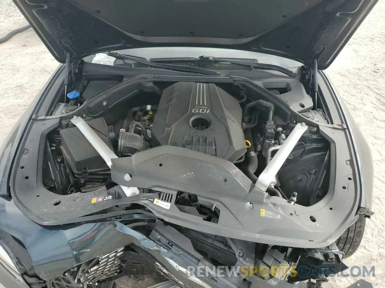 11 fotografías del automóvil dañado KMTG34TA6PU111867 GENESIS G70 BASE 2023
