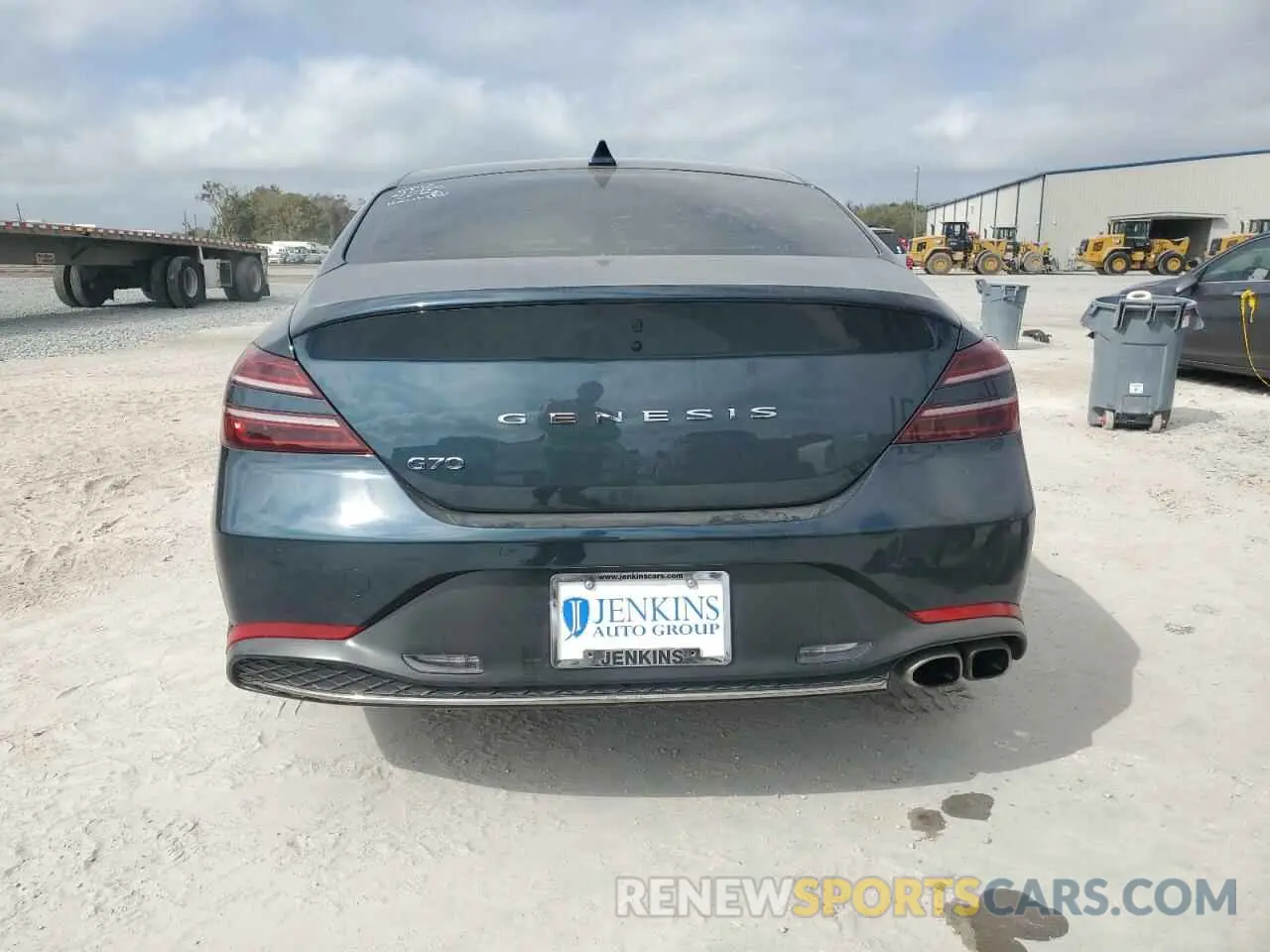 6 fotografías del automóvil dañado KMTG34TA6PU111867 GENESIS G70 BASE 2023
