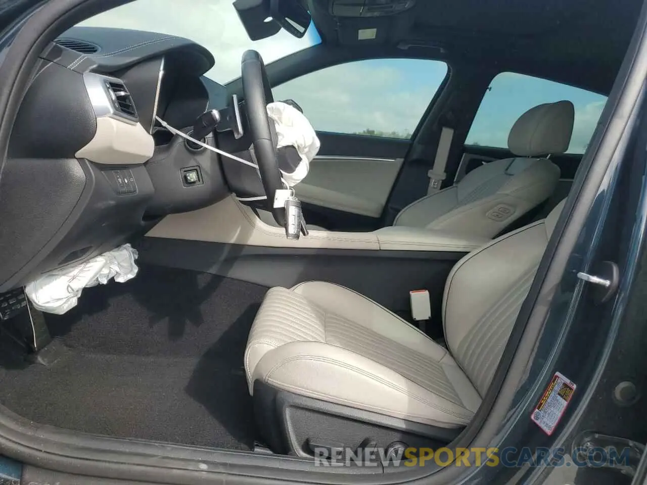 7 fotografías del automóvil dañado KMTG34TA6PU111867 GENESIS G70 BASE 2023